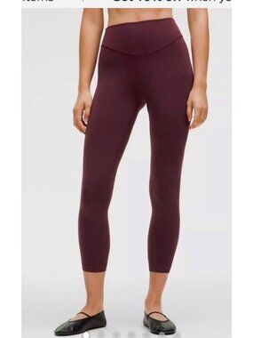 NWT:  Lululemon Wunder Under SmoothCover 25" (Size 12)